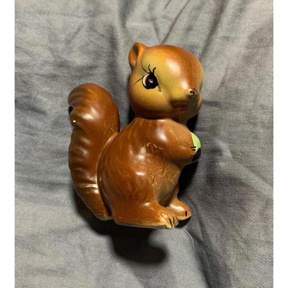 Vtg Enesco Japan Mini Anthropomorphic Squirrel Replacement Pepper Shaker
